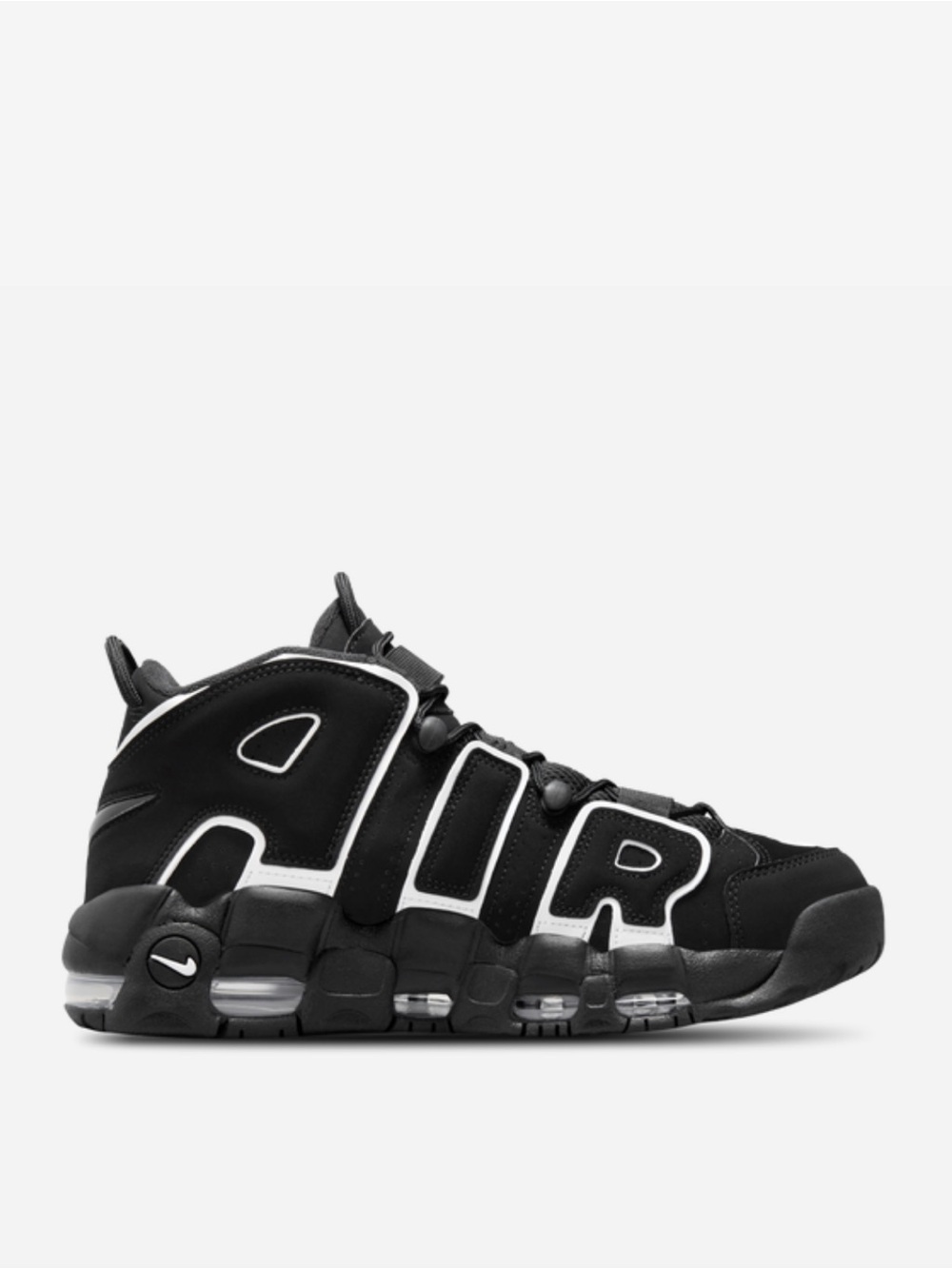 🖤🤍 NIKE AIR MORE UPTEMPO BLACK WHITE 🖤🤍